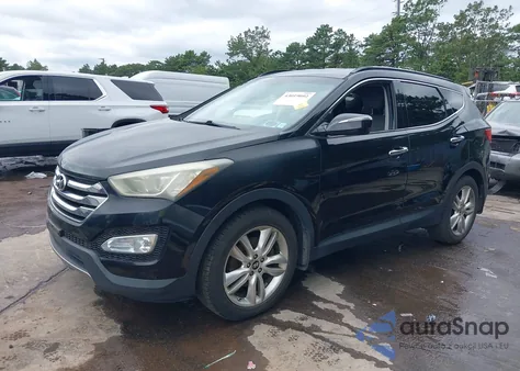 2013 Hyundai Santa Fe Sport 2.0T from USA, damaged, VIN 5XYZUDLA5DG088020